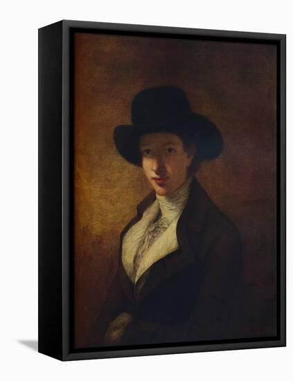 'Miss Hannah Wright', c1780-Joseph Wright of Derby-Framed Premier Image Canvas
