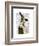 Miss Hare-Fab Funky-Framed Art Print