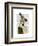 Miss Hare-Fab Funky-Framed Art Print