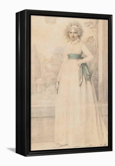 Miss Hayes, 1794-Richard Cosway-Framed Premier Image Canvas