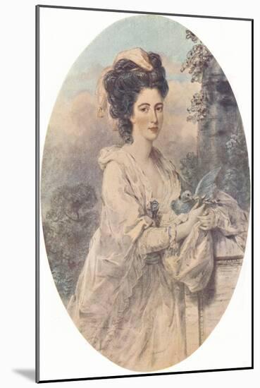 Miss Isabella Hunter, 1781, (1907)-John Downman-Mounted Giclee Print