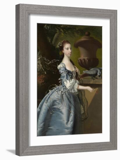 Miss Jane Monck, 1760-Joseph Wright of Derby-Framed Giclee Print