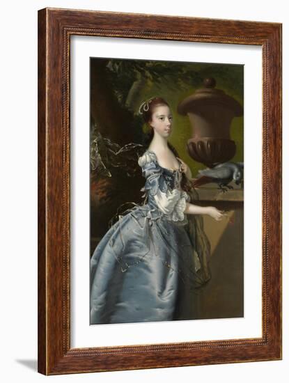 Miss Jane Monck, 1760-Joseph Wright of Derby-Framed Giclee Print