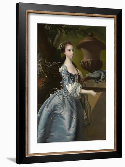 Miss Jane Monck, 1760-Joseph Wright of Derby-Framed Giclee Print