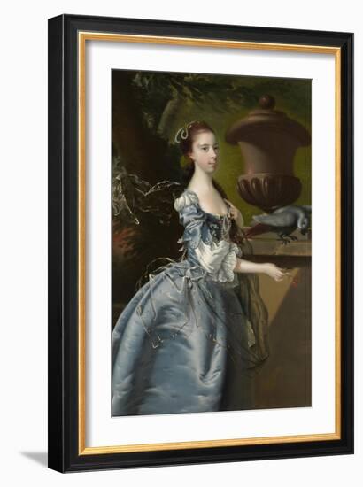 Miss Jane Monck, 1760-Joseph Wright of Derby-Framed Giclee Print