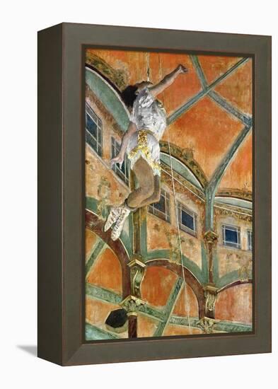 Miss La La at the Cirque Fernando, 1879-Edgar Degas-Framed Premier Image Canvas