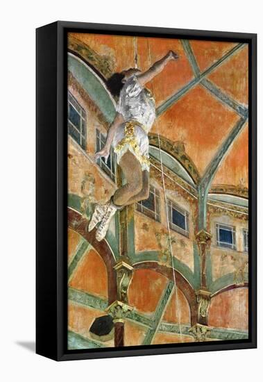 Miss La La at the Cirque Fernando, 1879-Edgar Degas-Framed Premier Image Canvas