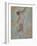 Miss Lala at the Cirque Fernando-Edgar Degas-Framed Giclee Print