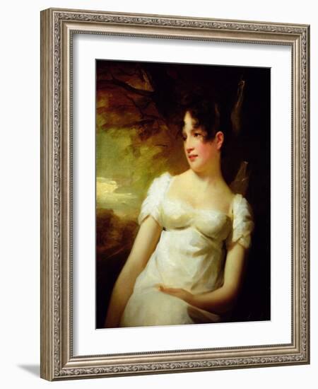 Miss Lamont of Greenock, C.1810-15-Sir Henry Raeburn-Framed Giclee Print