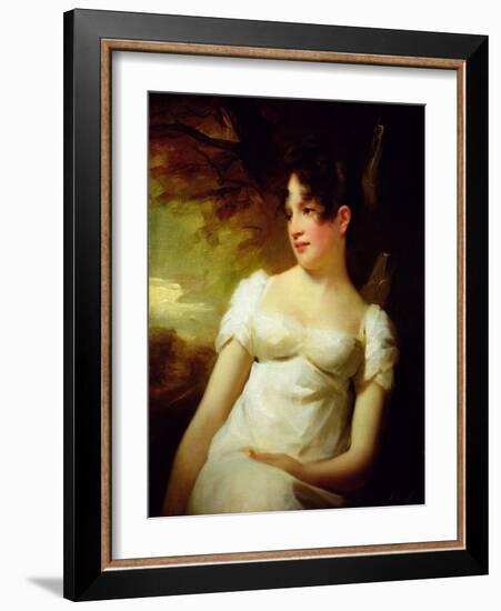 Miss Lamont of Greenock, C.1810-15-Sir Henry Raeburn-Framed Giclee Print