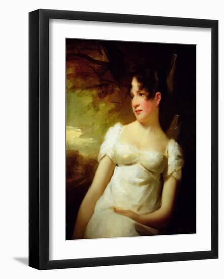 Miss Lamont of Greenock, C.1810-15-Sir Henry Raeburn-Framed Giclee Print