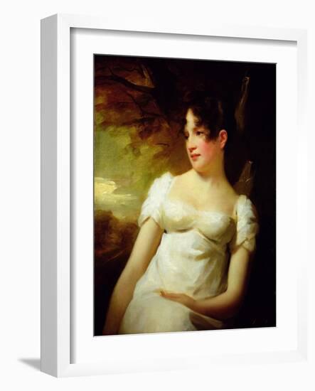 Miss Lamont of Greenock, C.1810-15-Sir Henry Raeburn-Framed Giclee Print