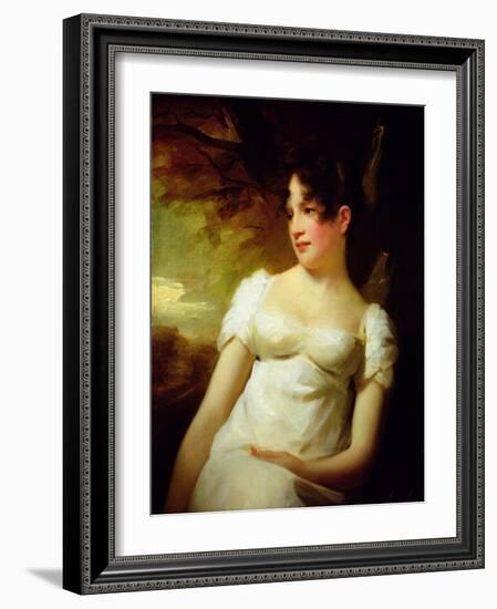 Miss Lamont of Greenock, C.1810-15-Sir Henry Raeburn-Framed Giclee Print