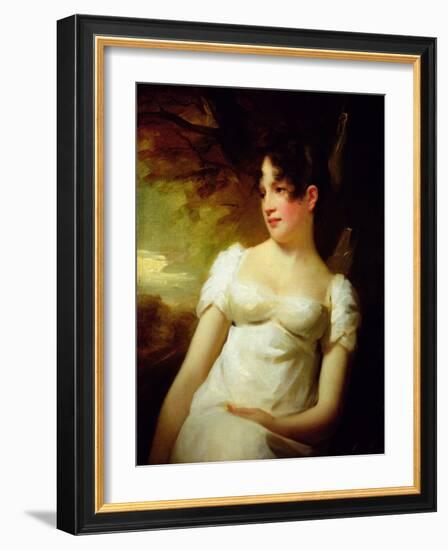 Miss Lamont of Greenock, C.1810-15-Sir Henry Raeburn-Framed Giclee Print