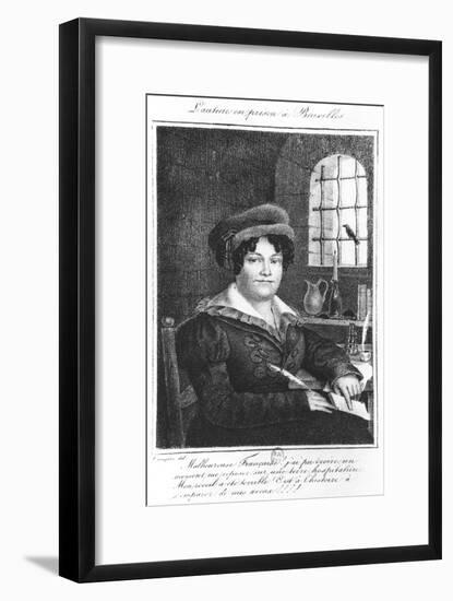 Miss Lenormand in Prison-A Champion-Framed Giclee Print