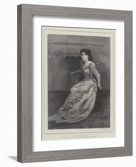 Miss Margot Tennant-null-Framed Giclee Print