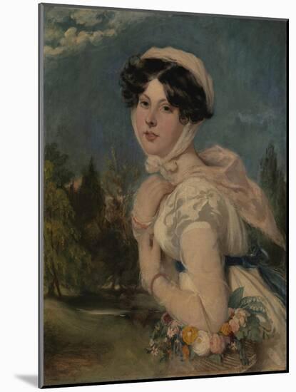 Miss Mary Arabella Jay-William Etty-Mounted Giclee Print