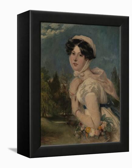 Miss Mary Arabella Jay-William Etty-Framed Premier Image Canvas