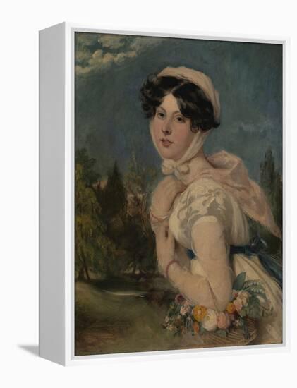 Miss Mary Arabella Jay-William Etty-Framed Premier Image Canvas