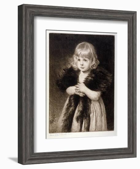 Miss Mildred Carter - Grandmother's Boa, C1864-1930-Anna Lea Merritt-Framed Giclee Print