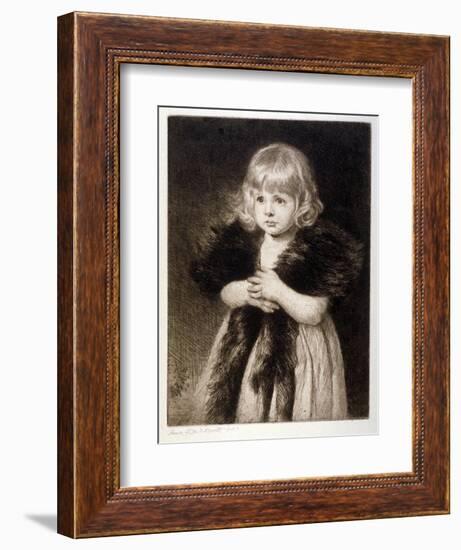 Miss Mildred Carter - Grandmother's Boa, C1864-1930-Anna Lea Merritt-Framed Giclee Print