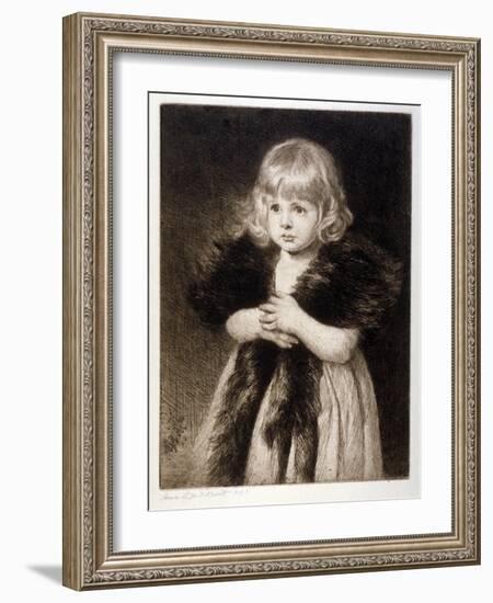 Miss Mildred Carter - Grandmother's Boa, C1864-1930-Anna Lea Merritt-Framed Giclee Print