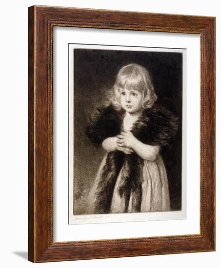 Miss Mildred Carter - Grandmother's Boa, C1864-1930-Anna Lea Merritt-Framed Giclee Print