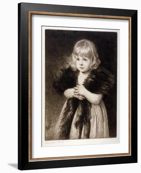 Miss Mildred Carter - Grandmother's Boa, C1864-1930-Anna Lea Merritt-Framed Giclee Print