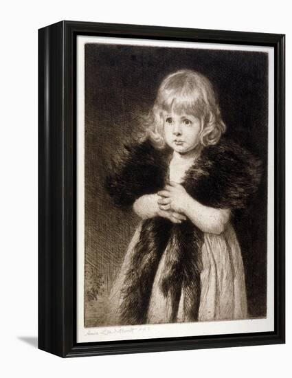 Miss Mildred Carter - Grandmother's Boa, C1864-1930-Anna Lea Merritt-Framed Premier Image Canvas