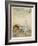 Miss Muffet, Mother Goose-Arthur Rackham-Framed Art Print