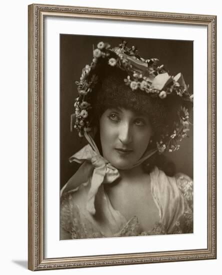 Miss Mulholland, Actress, 1884-null-Framed Photographic Print