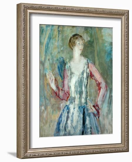 Miss Nancy Cunard, 1920s-Ambrose Mcevoy-Framed Giclee Print