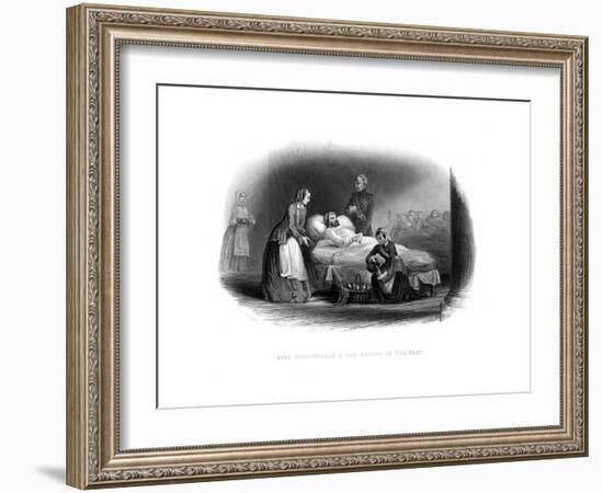 Miss Nightingale and the Military in the East, C1860-null-Framed Giclee Print