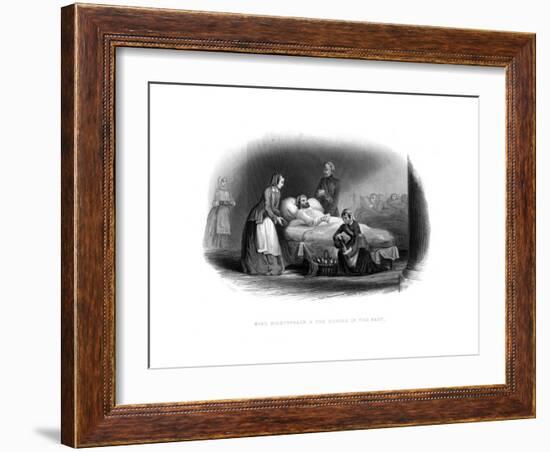 Miss Nightingale and the Military in the East, C1860-null-Framed Giclee Print