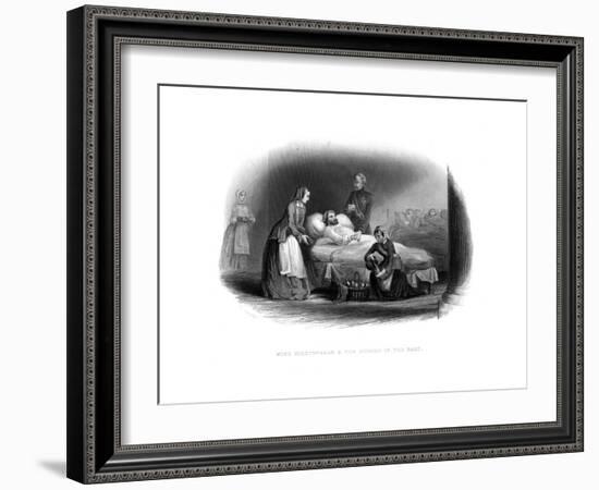 Miss Nightingale and the Military in the East, C1860-null-Framed Giclee Print