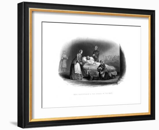 Miss Nightingale and the Military in the East, C1860-null-Framed Giclee Print