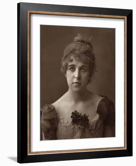 Miss Norreys, British Actress, 1887-Ernest Barraud-Framed Photographic Print