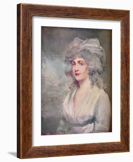 'Miss O?Dwyer', c1799-George Chinnery-Framed Giclee Print