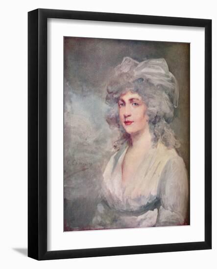 'Miss O?Dwyer', c1799-George Chinnery-Framed Giclee Print