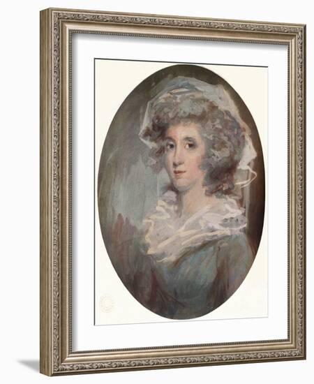 Miss O'Neil, c1776-1852, (1919)-George Chinnery-Framed Giclee Print