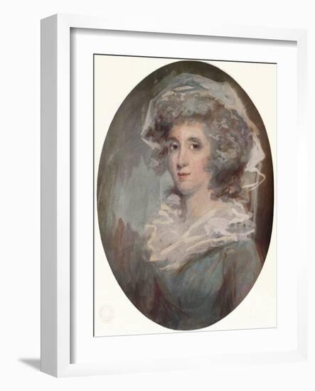 Miss O'Neil, c1776-1852, (1919)-George Chinnery-Framed Giclee Print