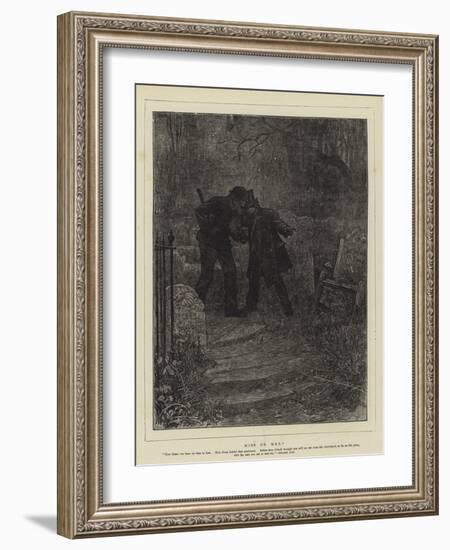 Miss or Mrs?-Sir Samuel Luke Fildes-Framed Giclee Print