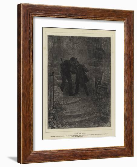 Miss or Mrs?-Sir Samuel Luke Fildes-Framed Giclee Print