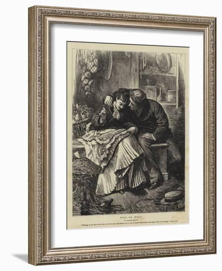 Miss or Mrs?-Sir Samuel Luke Fildes-Framed Giclee Print