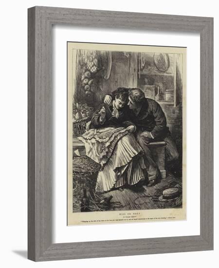 Miss or Mrs?-Sir Samuel Luke Fildes-Framed Giclee Print