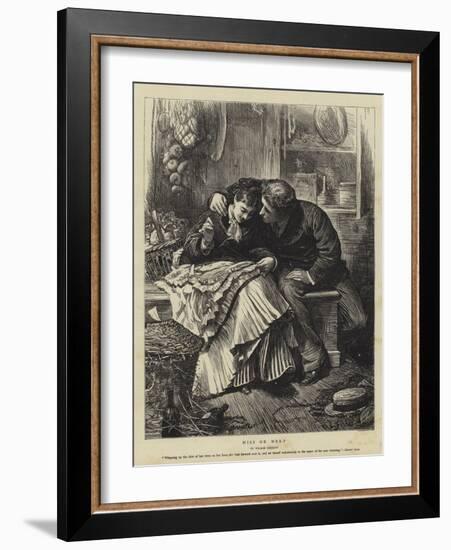 Miss or Mrs?-Sir Samuel Luke Fildes-Framed Giclee Print