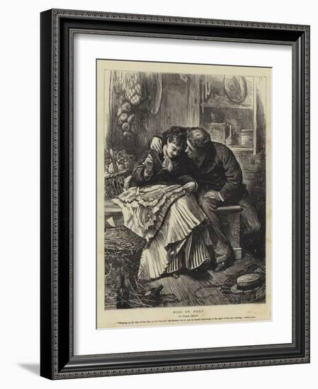 Miss or Mrs?-Sir Samuel Luke Fildes-Framed Giclee Print