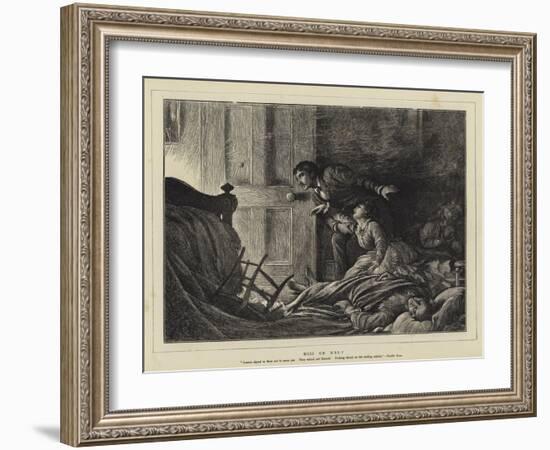 Miss or Mrs?-Sir Samuel Luke Fildes-Framed Giclee Print