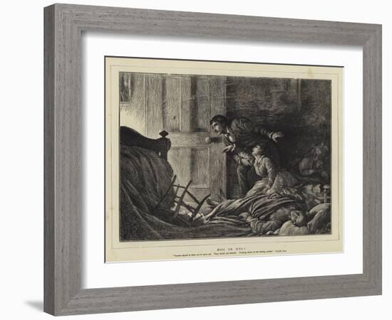 Miss or Mrs?-Sir Samuel Luke Fildes-Framed Giclee Print