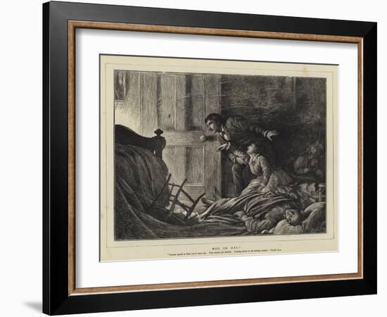 Miss or Mrs?-Sir Samuel Luke Fildes-Framed Giclee Print